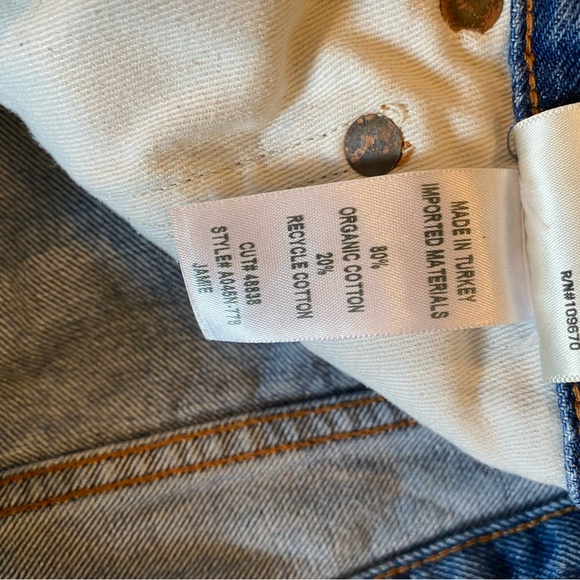 Agolde Jamie High-Rise Distressed Jean - Picture 10 of 10